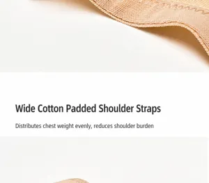 Plus size wide padded bra strap breathable comfortable women underwear accessory replacement