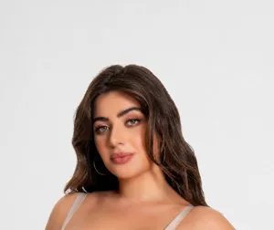 Plus size full cup bra for women gathering anti sagging breathable comfortable lingerie
