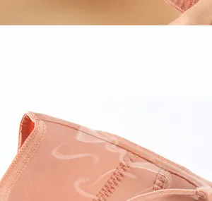 Plus size breathable bra inner cup detail shot, soft and moisture-absorbing design for daily wear.