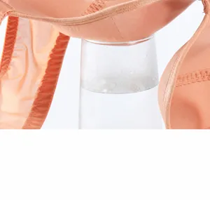 Plus size full cup bra with thickened adjustable straps, breathable fabric, comfortable support.