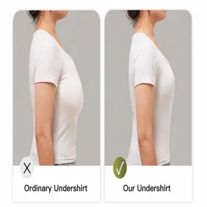 Plus size minimizer full cup bra side view comparison showing effective flattening style.