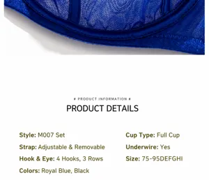 Plus size thin full cup bra for women, breathable push up unlined bralette with underwire.