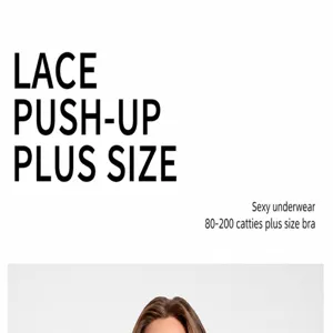 Plus size lace bra for full cups, lightweight design offering comfort and support for fuller figures.