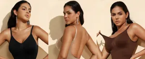 Discover our seamless U-back bodysuit shapewear, designed for a smooth silhouette and all-day comfort.