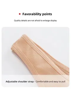 Verstellbarer Detail-Schultergurt für Damen-Figurformer, bequemes und elastisches Design.