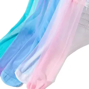 Sommer Bonbonfarbe transparente Strumpfhose Damen bunte Dopamin Strümpfe für den Alltag.