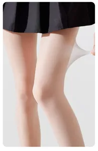 Collant transparent ultra-fin et élastique pour femme vue détaillée anti-fil new
