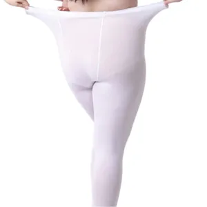 Oversized velvet pantyhose 80D stretchy leggings for women autumn winter daily wear fashion