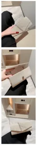 Sprankelende strass avondtas clutch voor vrouwen, elegant geplooid ontwerp met ketting.