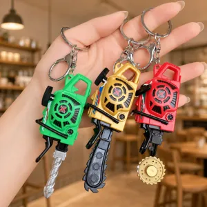 Mini Kettensäge Schlüsselanhänger Dekoration Tasche Anhänger tragbares Werkzeug als Geschenk