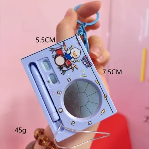 Portachiavi batteria elettronica creativo, giocattolo musicale portatile e ciondolo per zaino.
