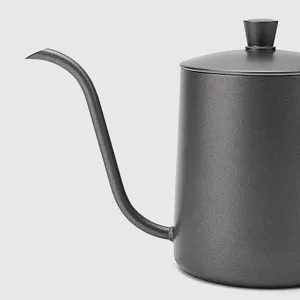 304 stainless steel pour over coffee kettle gooseneck drip kettle for home daily use
