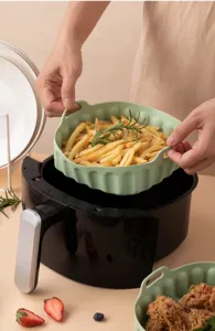 Siliconen airfryer mat herbruikbaar bakblik hittebestendig antiaanbaklaag voor de keuken