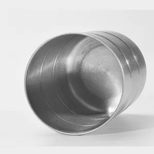 Boite de stockage en acier inoxydable retro pour cafe the conteneur en metal