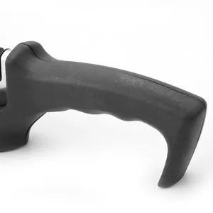 Ergonomic black handle replacement for kitchen knife sharpener, durable and non-slip design.