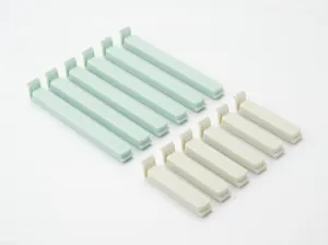 Set van kunststof snack sluitingsclips met magnetisch ontwerp voor goede voedselopslag.