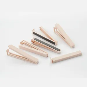Set kunststof snacksluitingclips met magneetstrip voor voedselopslag, vochtbestendig.