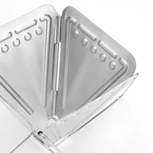Draagbare RVS Camping Koffie Dripper Opvouwbare Mini Hand Brouw Filter Kop Hoofdaanzicht