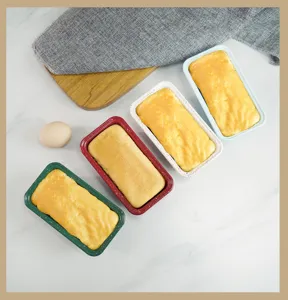 Moule a pain de mie en acier au carbone, outil de cuisson colore pour gateau et pain maison.