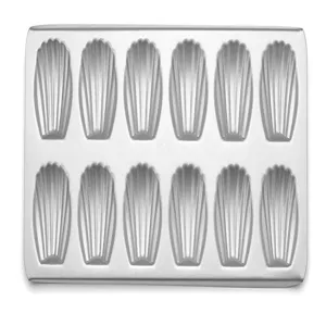 12-cavity carbon steel Madeleine baking pan non-stick shell cake mold for home kitchen baking