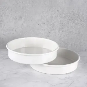9 Inch Round Cake Pan Nonstick Baking Mold for Cheese Pizza Mousse Chiffon Cake Use