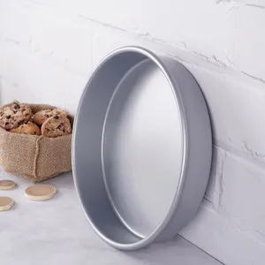 Tortiera rotonda antiaderente per dolci e pasticceria, utensile da cucina durevole.