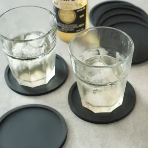 Noord Stijl Hittebestendige Siliconen Onderzetters Antislip Ronde Drankonderzetters Set Voor Tafel Thuis Keuken Eetkamer