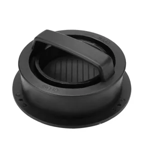 Black plastic burger press mold manual meat patty maker kitchen cooking tool for home kitchen use