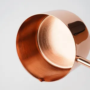 Tasse à mesurer plaquée cuivre or rose pour la cuisson et la cuisine outil de cuisine.