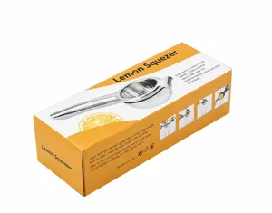 Spremi limoni manuale in acciaio inossidabile estrattore di succo utensile da cucina.