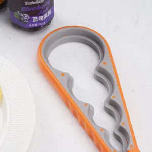 4-in-1 multi-functional jar opener manual bottle gripper kitchen gadget non-slip design