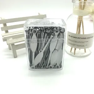 Stainless Steel Ear Pick Metal Earwax Removal Tool Portable Ear Cleaner Spoon