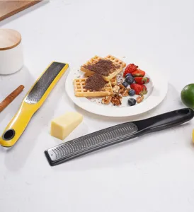 Stainless steel cheese grater lemon zester multi-functional kitchen tool for food prep