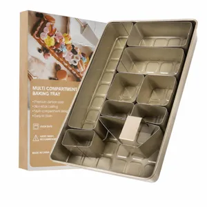 Verstellbare Geburtstagskuchen Backform Set Kohlenstoffstahl Antiohaft Rechteckig DIY Buchstaben Nummer Kuchenform Küche Backgeschirr