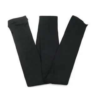Schwarze gestrickte Gewehrtasche zum Staubschutz und Gewehraufbewahrung, 54 Zoll.