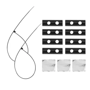 Kit de pièces de rechange avec colliers et plaquettes d'étincelles pour moto.