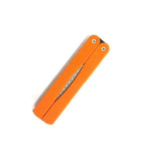 Portable folding diamond sharpening stone double-sided kitchen sharpening tool for outdoor use