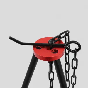 Outdoor Camping Aluminium Legierung Dreibein Ständer für das Lagerfeuer Kochen