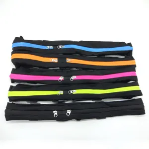 Cinturón de correr elástico al aire libre multifuncional bolsa de cintura impermeable