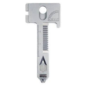 17-in-1 multi-tool key pocket survival gear stainless steel outdoor gadget repair tool detail