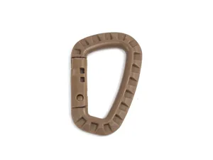 Leichter taktischer Kunststoff Karabiner D-Ring Schnapphaken für Outdoor Rucksack Ausrüstung.