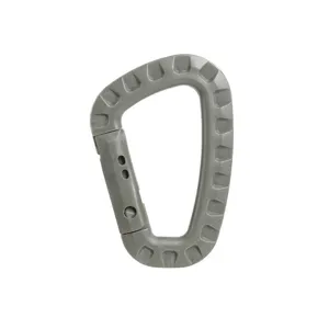 Moschettone tattico leggero in plastica D-Ring per zaino da esterno e portachiavi.