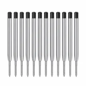 Recambio de bolígrafo de metal para bolígrafos tácticos, material de acero inoxidable duradero.