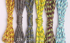 Cuerda de supervivencia paracord militar exterior 550 pulsera trenzada color opción
