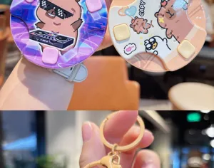 Süßes Capybara Mini Spielkonsolen Schlüsselanhänger und Handgelenk Spielzeug Anhänger