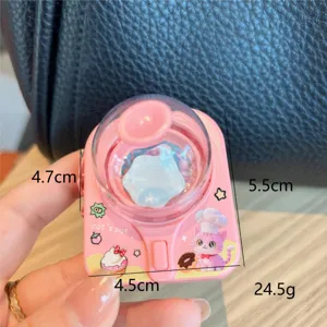 Mini mignon porte-clés machine à œufs DIY jouet de décompression pendentif de sac
