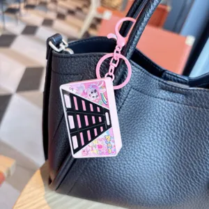 Portachiavi console di gioco ritmo creativo ciondolo borsa simpatico giocattolo regalo