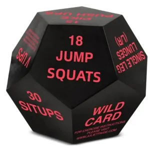 PU-Schaum Fitness Würfel Zwölfflächiger Workout Übungswerkzeug Stressabbau Dekompression Spielzeug Für Home Gym Yoga Training
