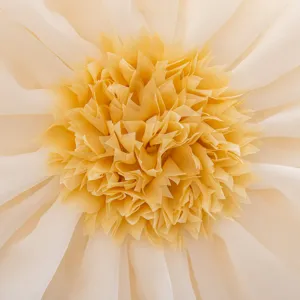 Exquisite 3D water lily flower pillowcase detail, soft fabric lotus cushion for sofa bed decor.