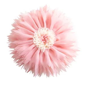 3D lotus flower throw pillow cover pink princess style cute soft cushion for sofa bed decor